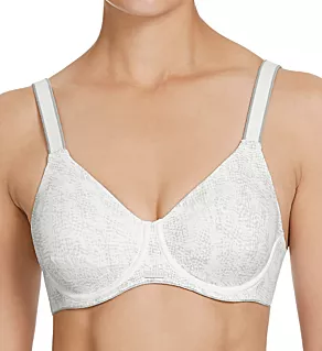 High Performance Smooth Underwire Sports Bra White 30D
