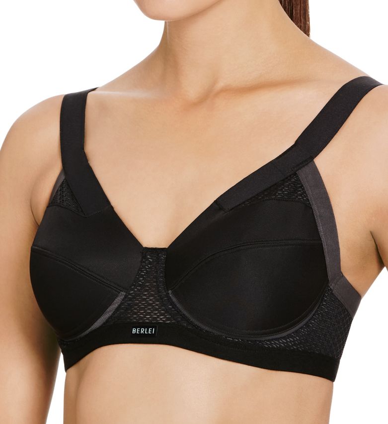 Shift Extreme Impact Underwire Sports Bra Black 30D by Berlei