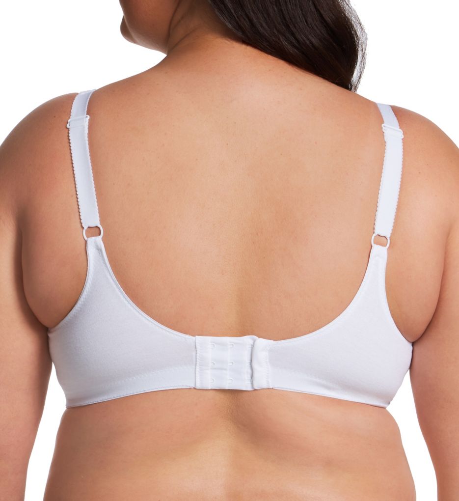 Bestform Body Cottons Wire-Free Bra White 40DD  - Image 2