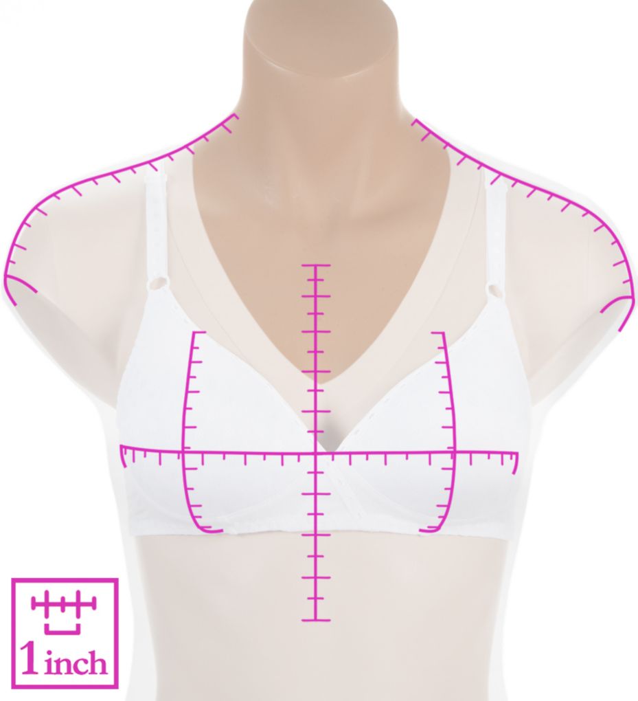 Jacquard Lightly Padded Wirefree Bra-ns7