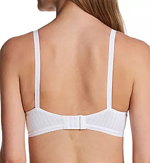 Fiber Fill Wirefree Bra White 34A