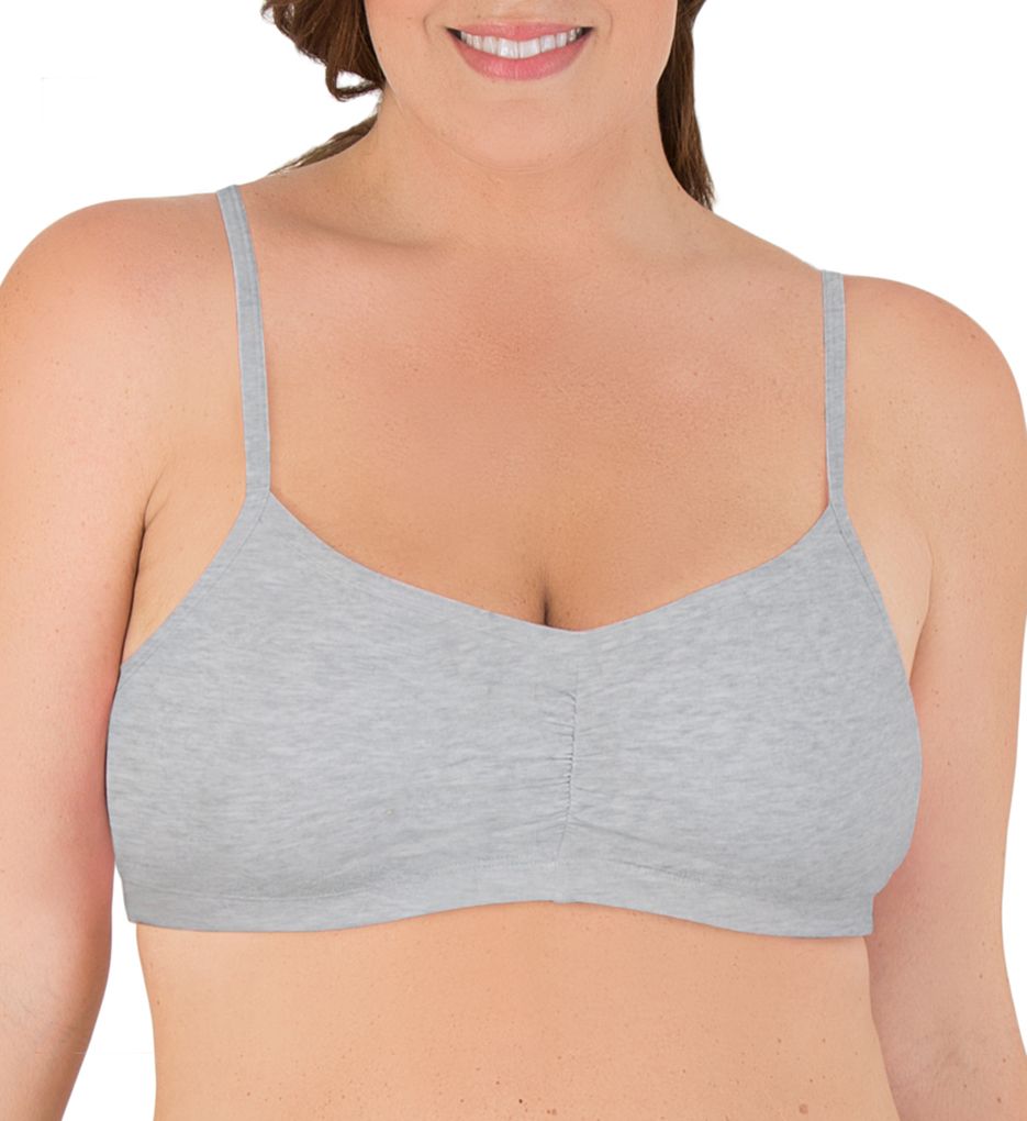 Strappy Shirred Front Bra - 3 Pack