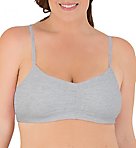 Strappy Shirred Front Bra - 3 Pack