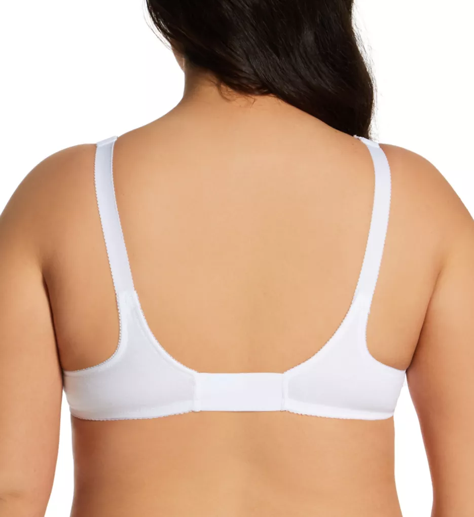 Body Cottons Front Close with Flexiback Bra White 38B
