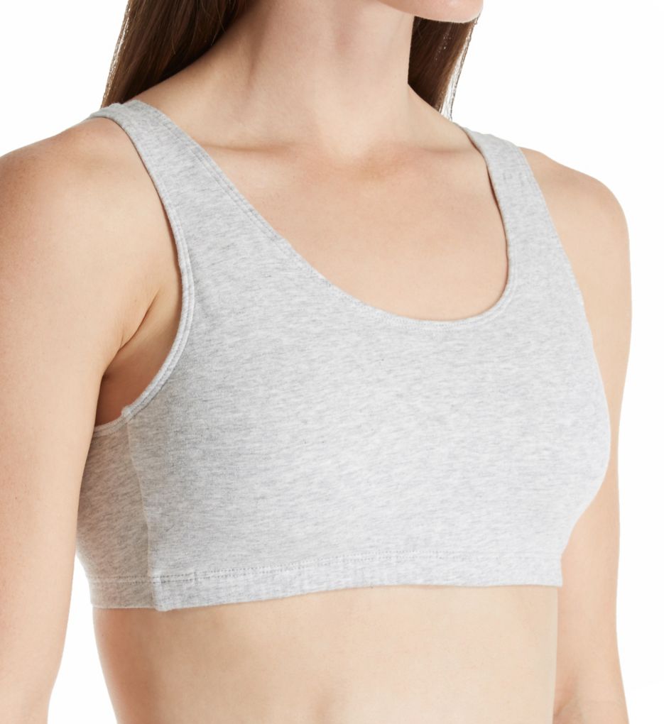 Cotton Built Up Crop Bra - 2 Pack-gs