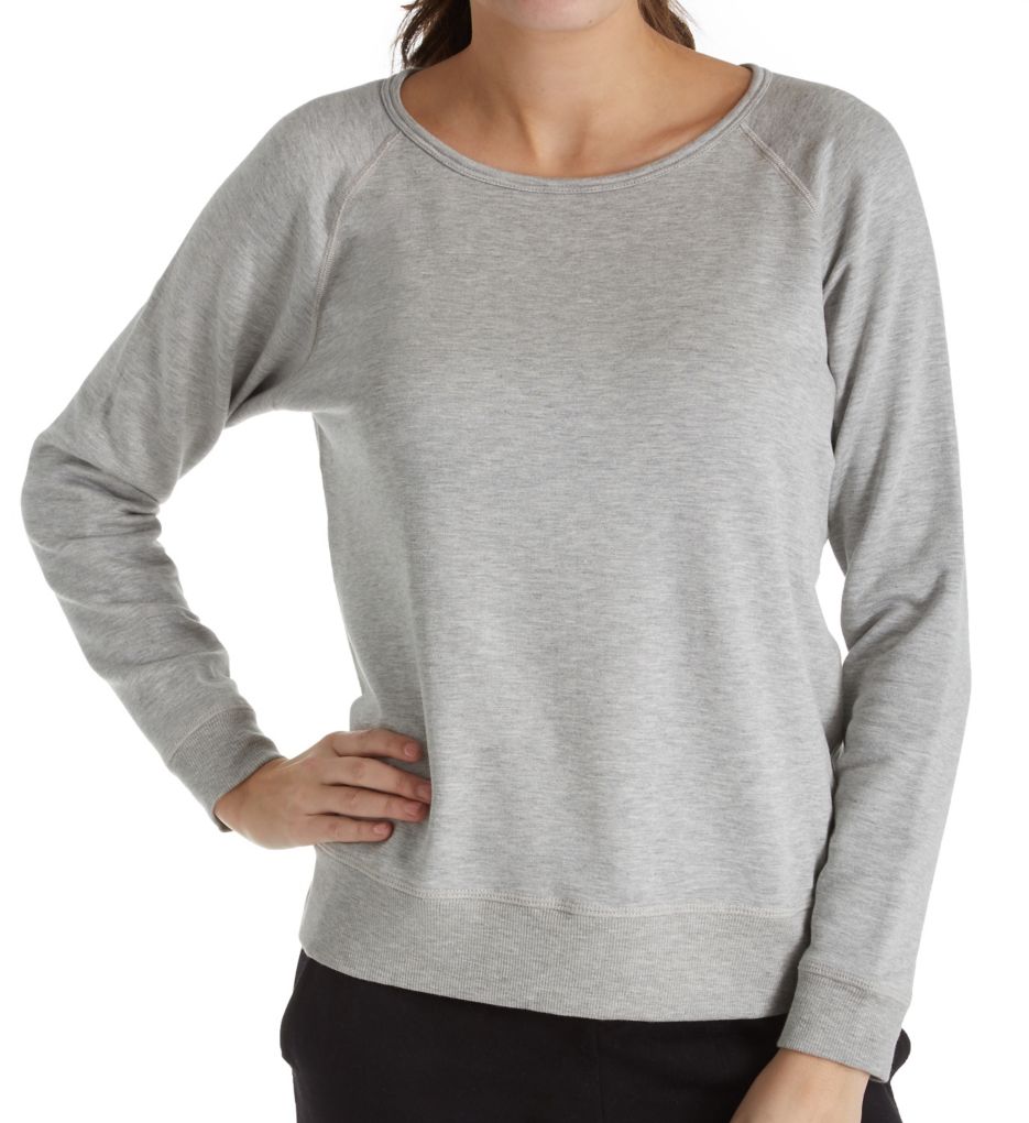 Cozy Fleece Relaxed Long Sleeve Pullover-acs