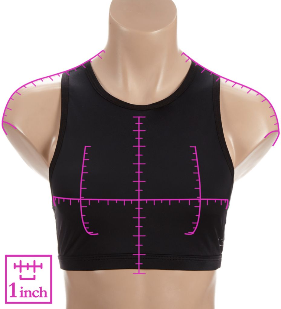 Compression Lux Blocked Out Racerback Sports Bra-ns7