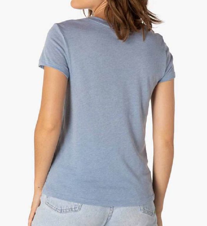 Boyfriend Jersey Crew Neck Short Sleeve Tee-bs