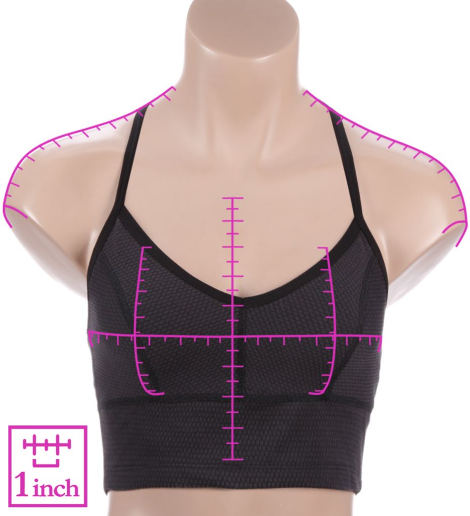 Deco Texture T-Back Sports Bra-ns7