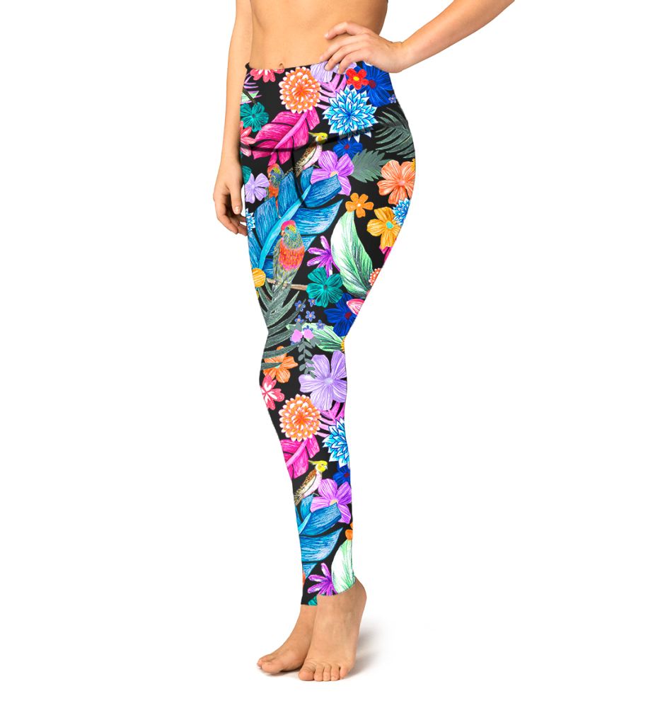 Lux Print High Waist Long Legging-acs