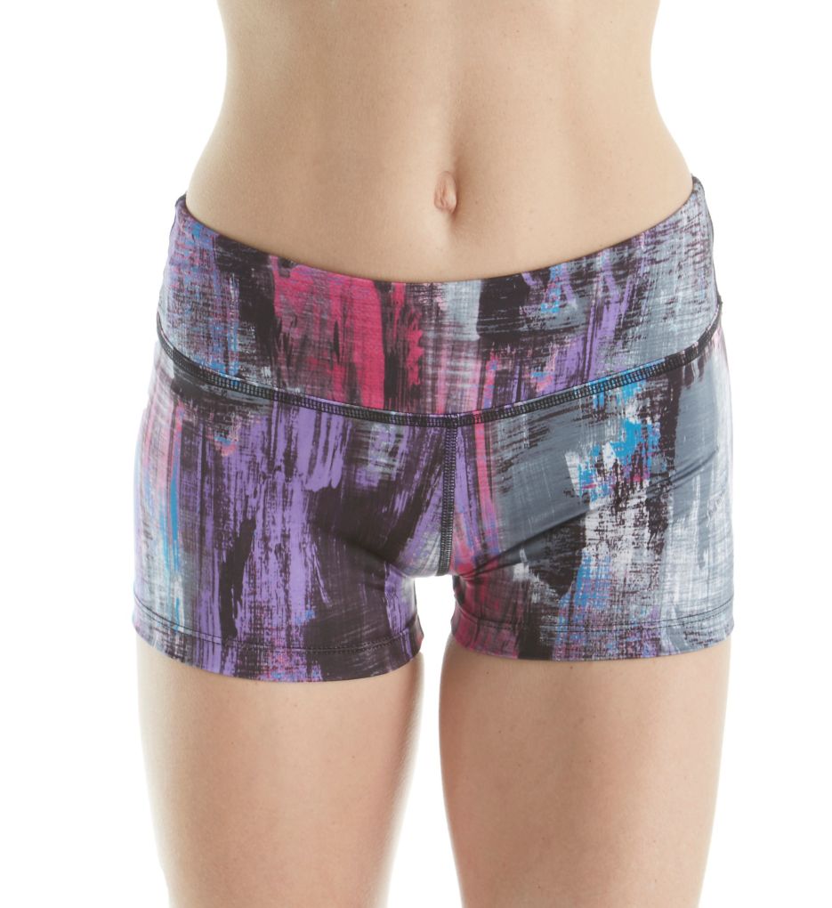 Lux Print Hot Yoga Short-fs