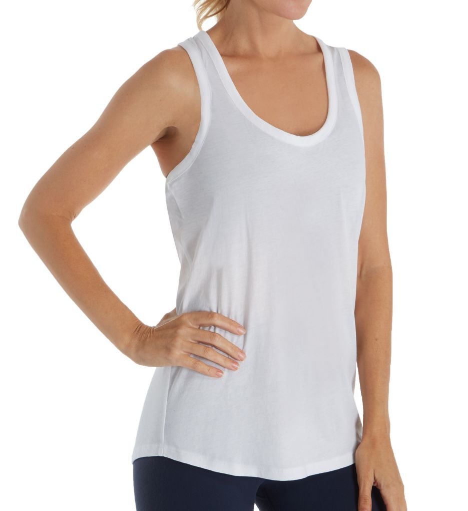 All About It Pima Cotton Racerback Tank-gs