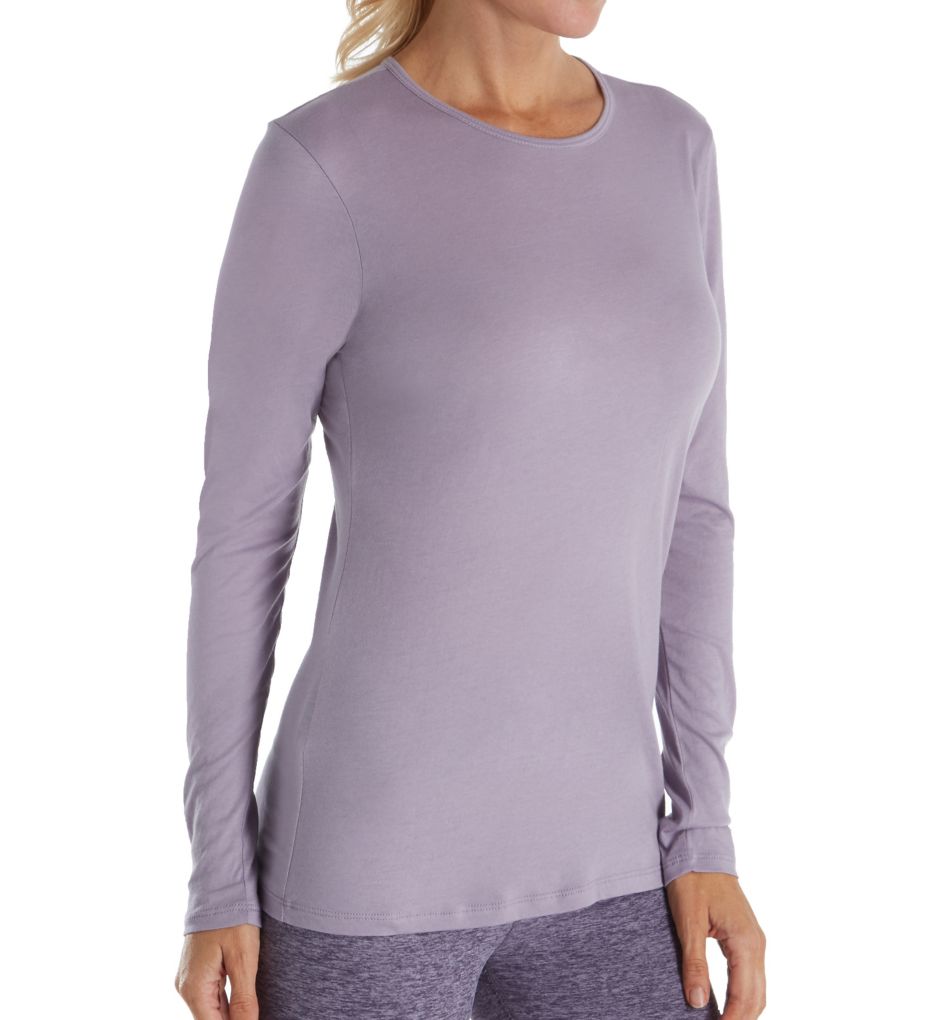 All About It Pima Cotton Long Sleeve Top-acs