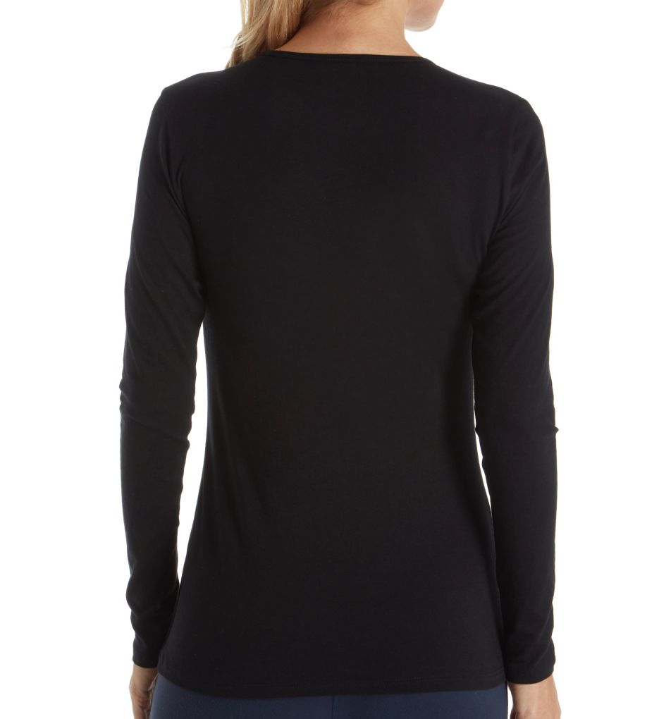 All About It Pima Cotton Long Sleeve Top
