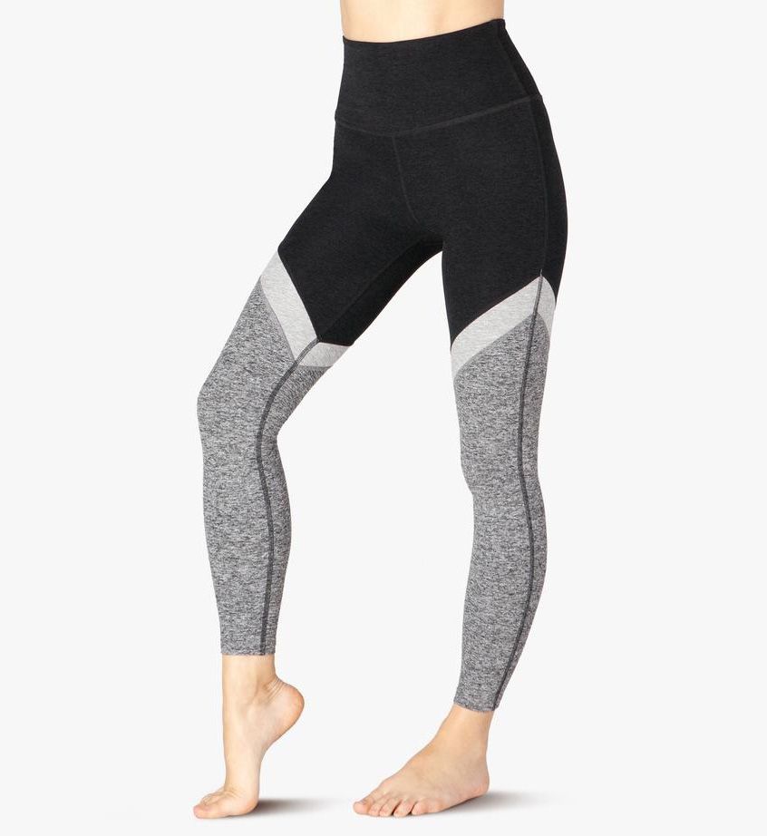 Spacedye Tri-Panel High Waisted Midi Legging-acs