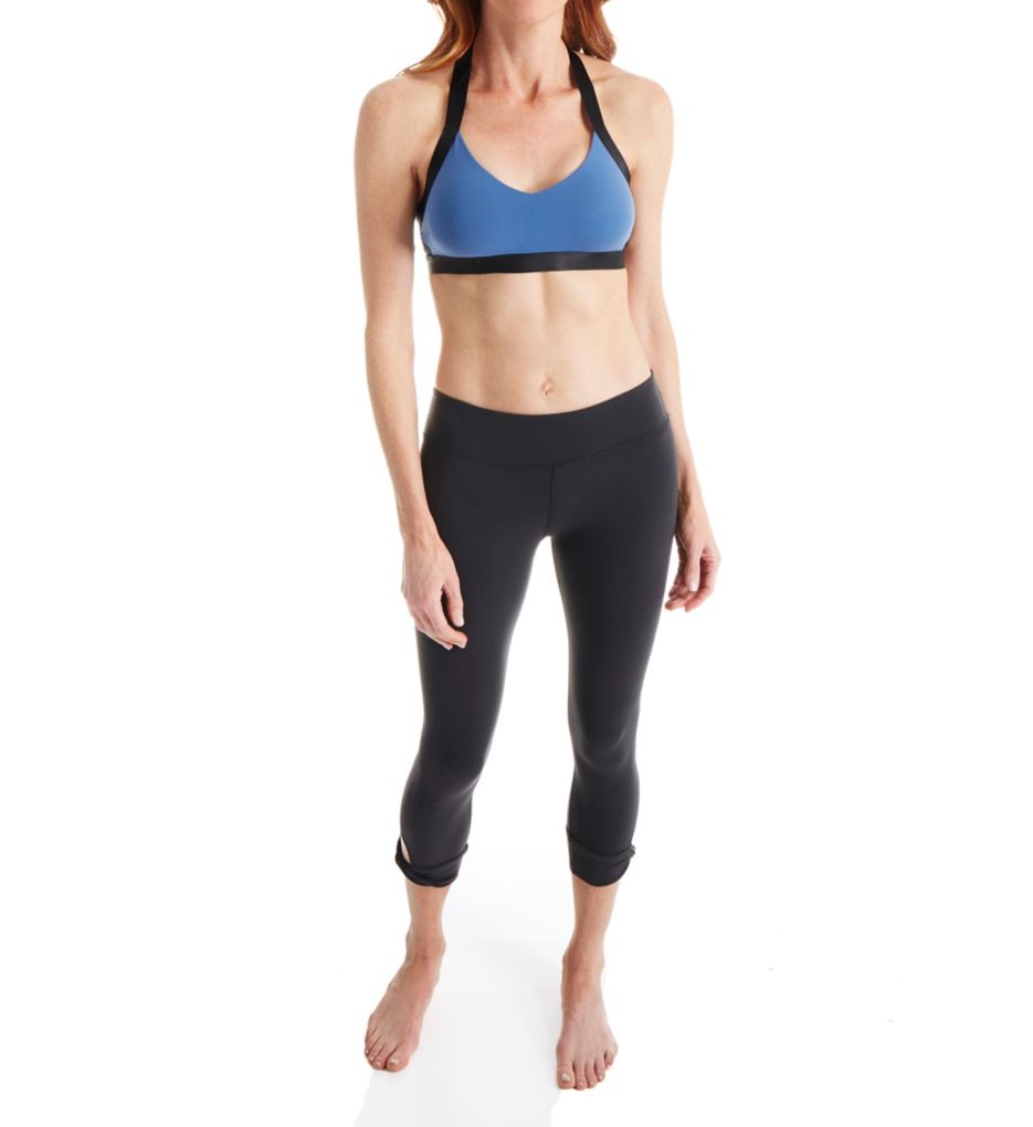 Supplex Twisted Cuff Capri Legging-cs1