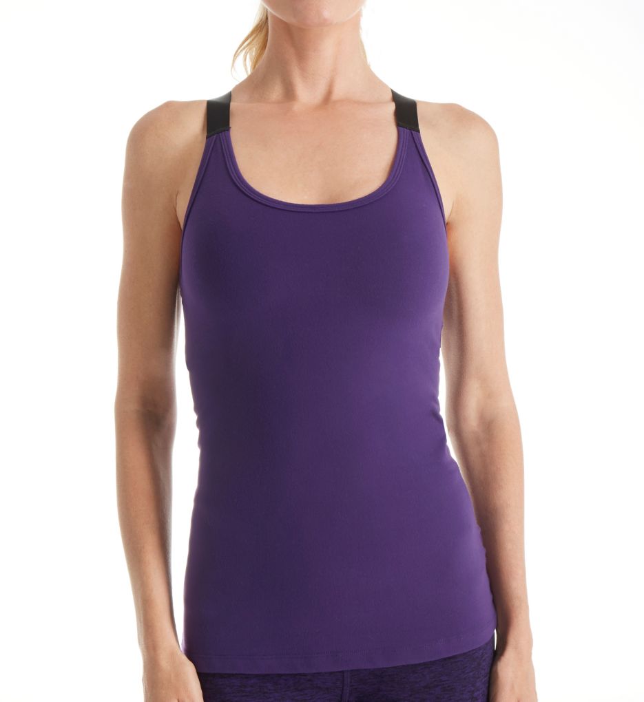 Tried And True Supplex Tank with Built In Bra-fs