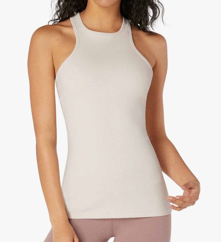 shelf bra tank yoga