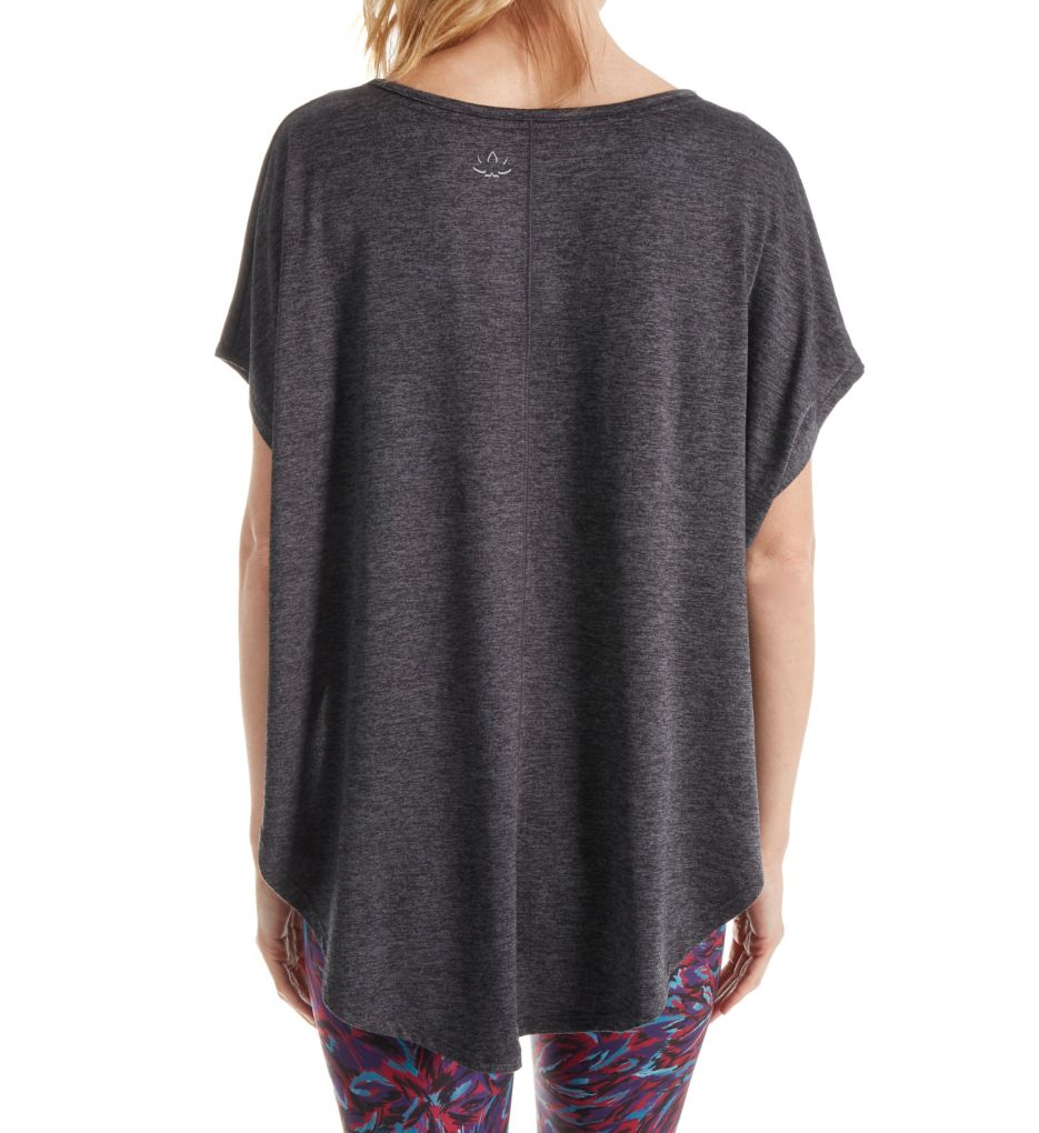 Leading Lightweight Spacedye Scalloped Tee