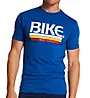 Bike 100% Cotton Logo T-Shirt ROYAL S  - Image 1