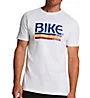 Bike 100% Cotton Logo T-Shirt WHT 2XL  - Image 1
