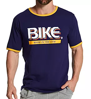 Classic Ringer Cotton-Blend T-Shirt Rhodonite M