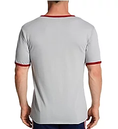 Classic Ringer Cotton-Blend T-Shirt regry XS
