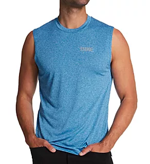 Sleeveless Active T-Shirt Varsity Blue 2XL