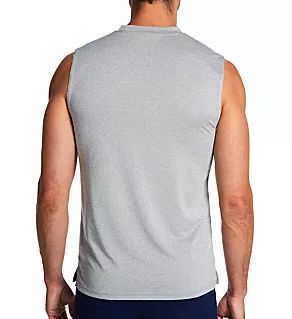 Sleeveless Active T-Shirt Gray M