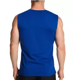 100% Cotton Sleeveless Logo T-Shirt