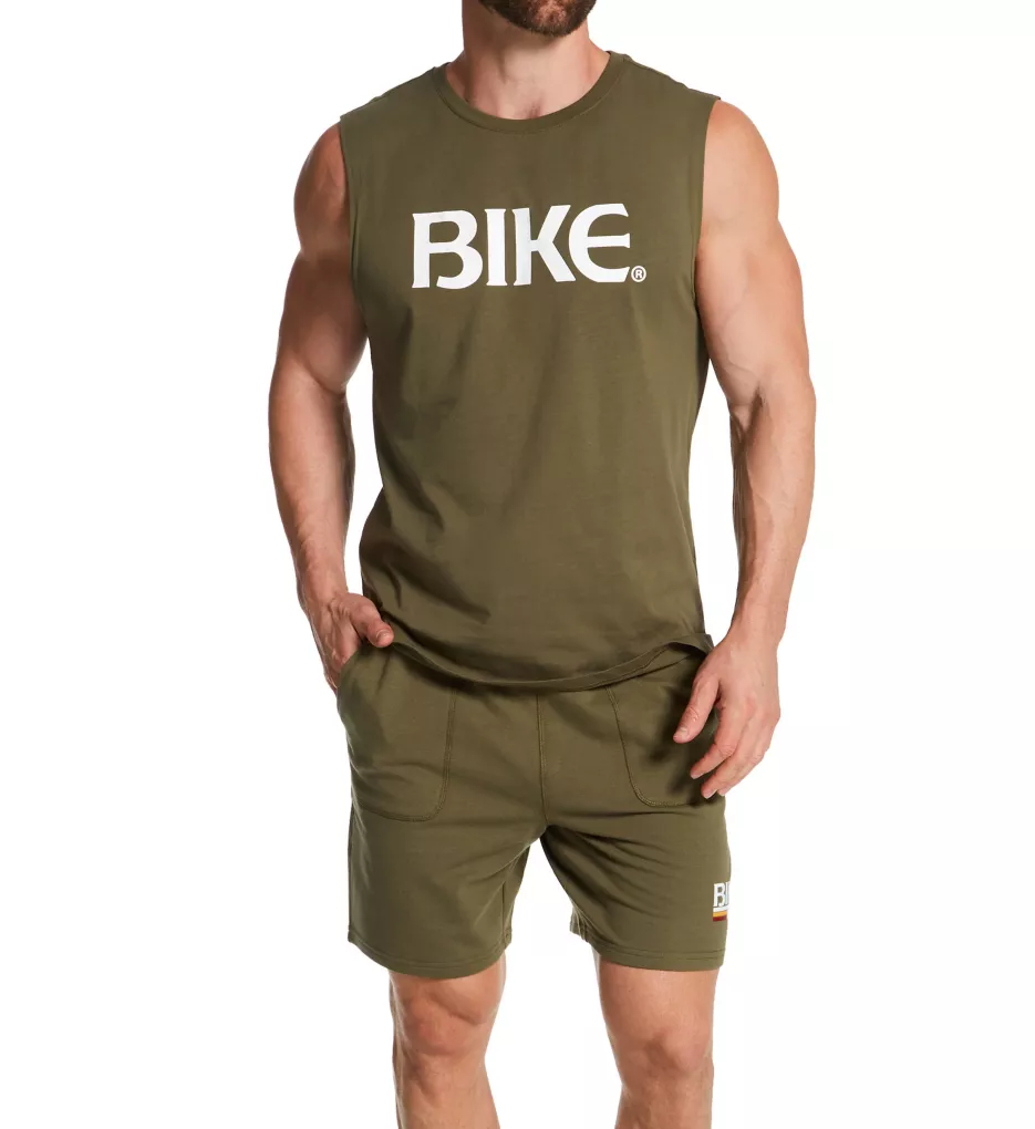 Bike 100% Cotton Sleeveless Logo T-Shirt BAM130 - Image 3