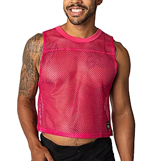 Sleeveless Practice Jersey Hot Pink S/M