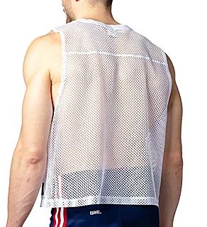 Sleeveless Practice Jersey White S/M