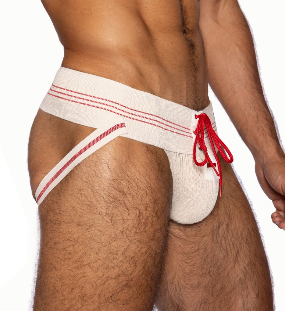 Bike Vintage Lace-Up Jockstrap BAM343 - Image 2