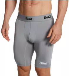 Base Layer Compression Short with Mesh Pouch GGRAY XS