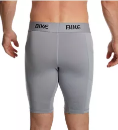 Base Layer Compression Short with Mesh Pouch GGRAY XS