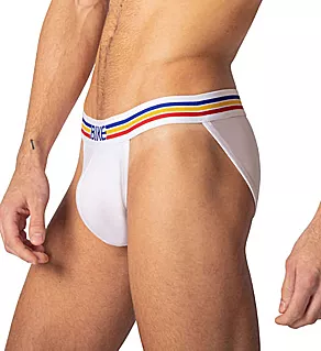Stretch Cotton Jock Brief White 2XL