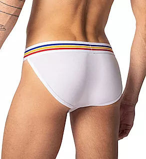 Stretch Cotton Jock Brief White 2XL