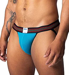 Mesh Comfort Jockstrap Teal S