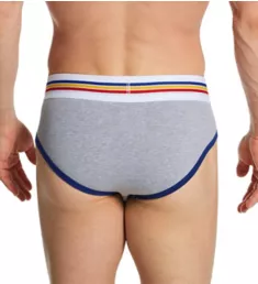 Cotton Stretch Logo Brief - 2 Pack