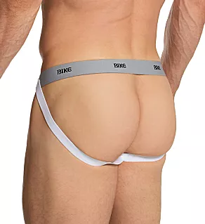 Swimmer Cut Jockstrap WHT XS