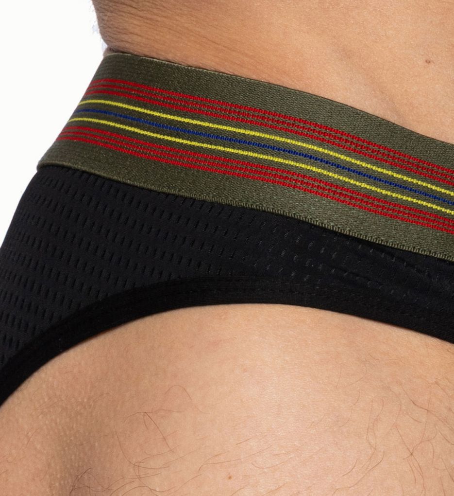 Bike Athletic Mesh Low Rise Brief BAS311 - Image 3