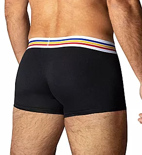Stretch Cotton Trunk Black 2XL