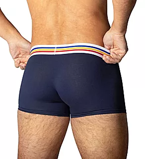 Stretch Cotton Trunk Navy S