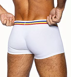 Stretch Cotton Trunk White 2XL