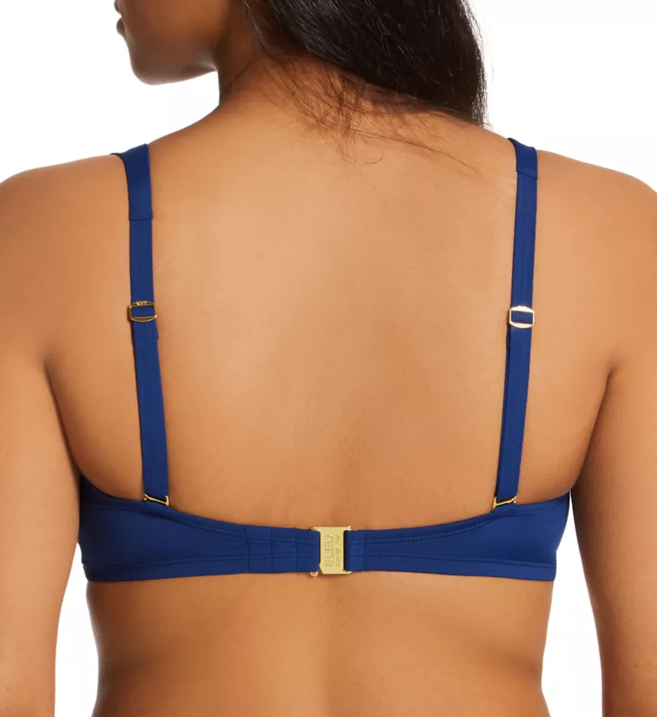 Bleu Rod Beattie Kore Shirred Underwire Bandeau Bikini Swim Top 00179D - Image 2