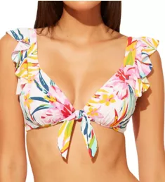 Beachy Keen Ruffle Underwire Swim Top