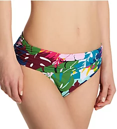 On A Brighter Note Sarong Hipster Swim Bottom Multi 4