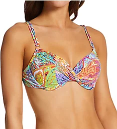 Bohemian Paradise Underwire Molded Bikini Swim Top