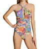 Bleu Rod Beattie Bohemian Paradise High Neck One Piece Swimsuit BP22787 - Image 1